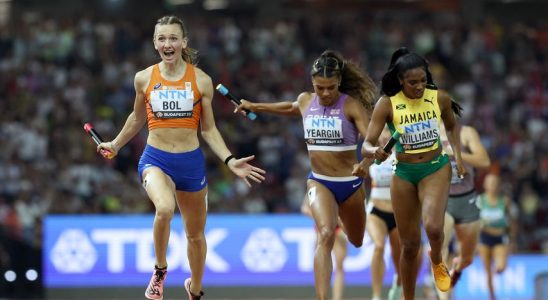 Unchained Femke Bol mene le relais feminin au titre mondial