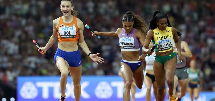 Unchained Femke Bol mene le relais feminin au titre mondial