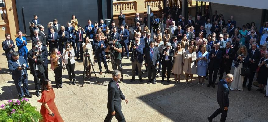 Visite institutionnelle Le roi Felipe VI inaugure la nouvelle