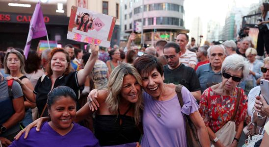 Yolanda Diaz profite de laffaire Rubiales et Podemos lutilise pour