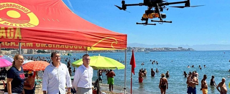 le nouveau service de surveillance aerienne active sur les plages