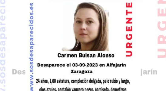 Alerte disparue Saragosse Localise la jeune fille de 24
