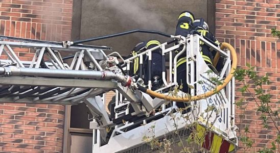 Au moins un mort dans lincendie dun immeuble a Vallecas