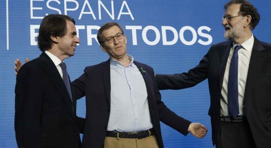 Aznar et Rajoy soutiendront Feijoo lors de levenement du 24