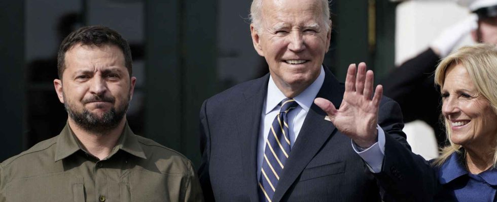 Biden accueille Zelensky a la Maison Blanche avec un nouveau