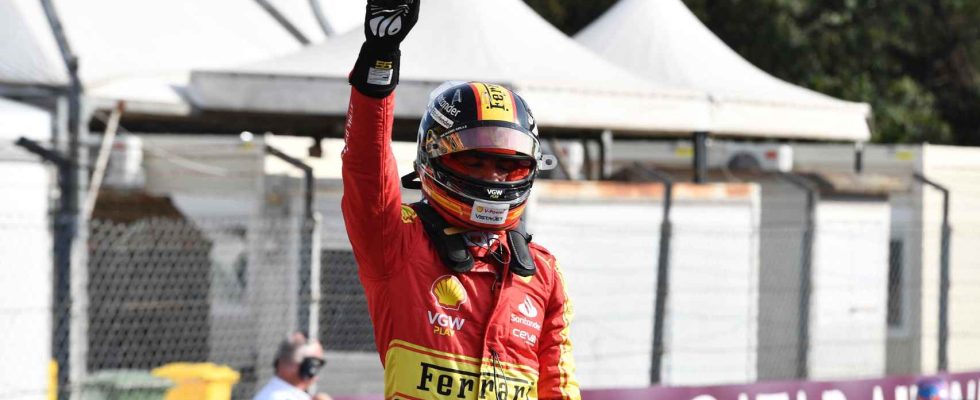 Carlos Sainz realise une incroyable pole a Monza apres avoir