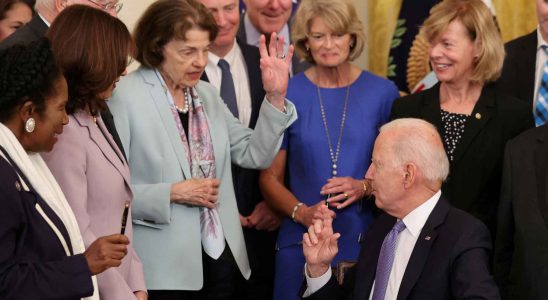 Dianne Feinstein la plus vieille senatrice des Etats Unis est decedee