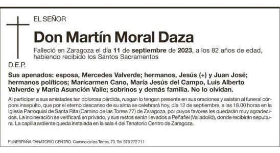 Don Martin Moral Daza