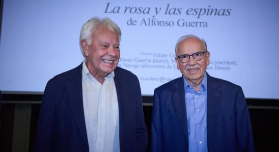 Felipe Gonzalez et Alfonso Guerra ensemble contre la loi damnistie