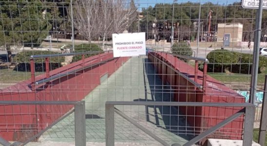 Huesca va rehabiliter la passerelle sur la riviere Isuela