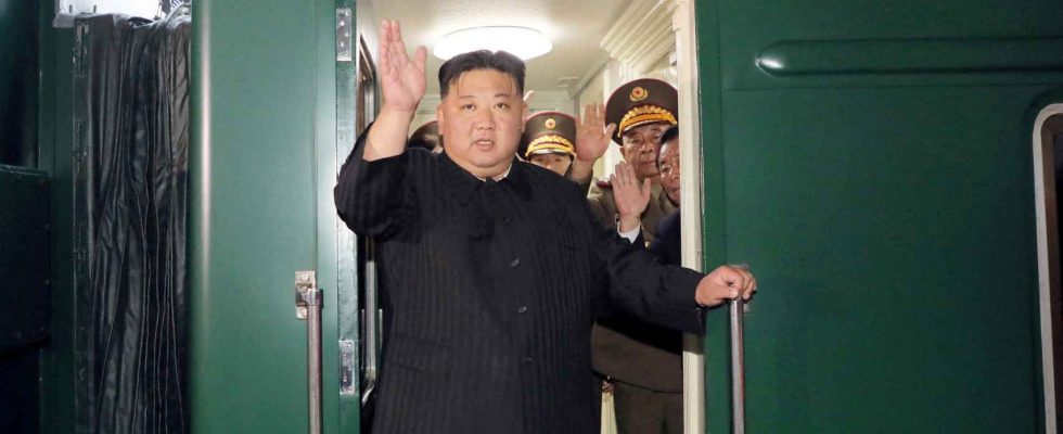 Kim Jong un arrive en Russie en train pour rencontrer Poutine