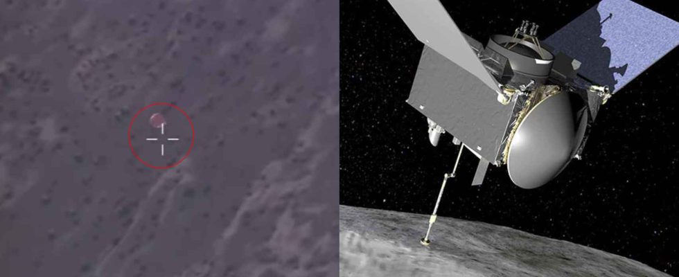 La capsule OSIRIS REx revient sur Terre avec lasteroide Bennu 7