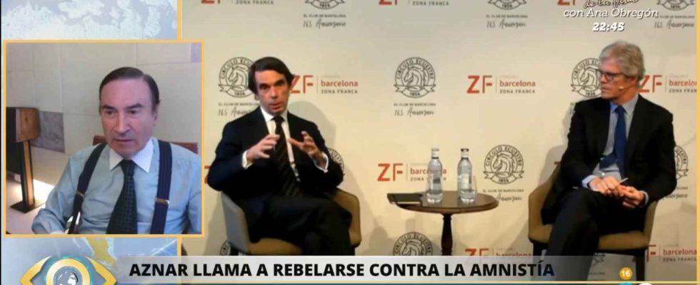 La violence verbale contre Aznar tente de dissimuler lopposition a