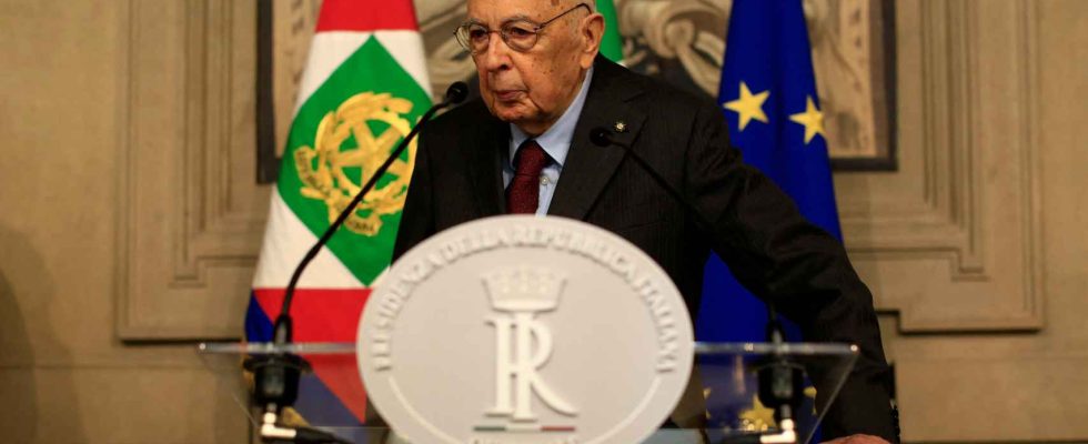 Lancien president de la Republique italienne Giorgio Napolitano est decede