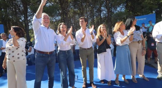 Le Parti Populaire celebre la journee des affilies a Saragosse