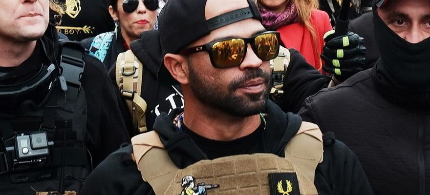 Le leader des Proud Boys condamne a 22 ans de