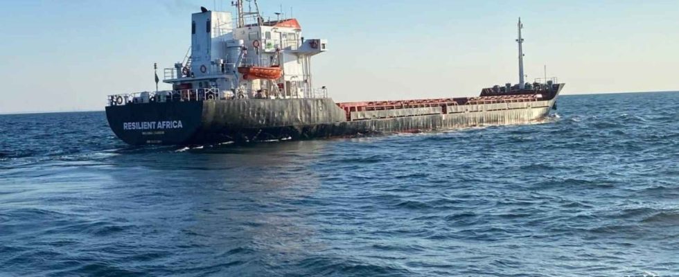 Le premier navire quitte Odessa avec 3 000 tonnes de