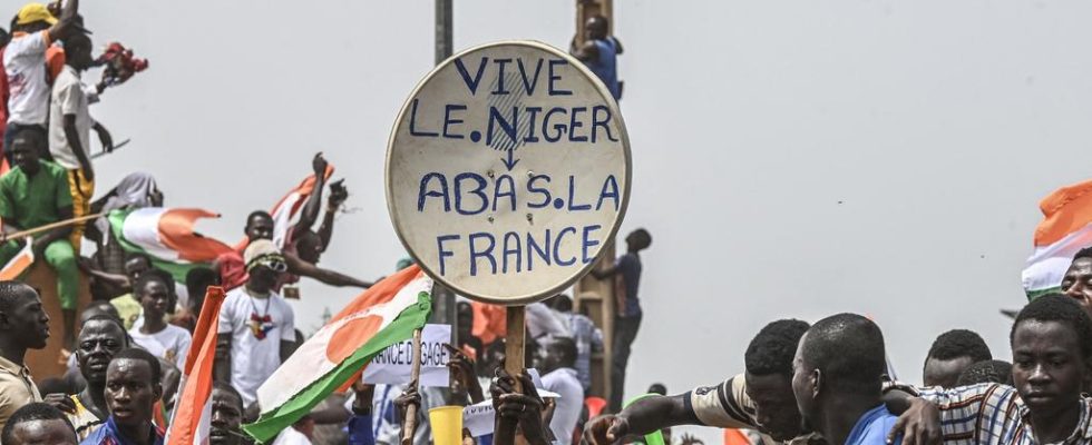 Le sentiment anti France augmente au Niger depuis le coup dEtat