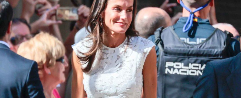 Letizia brille a Pampelune grace a sa robe Sfera preferee