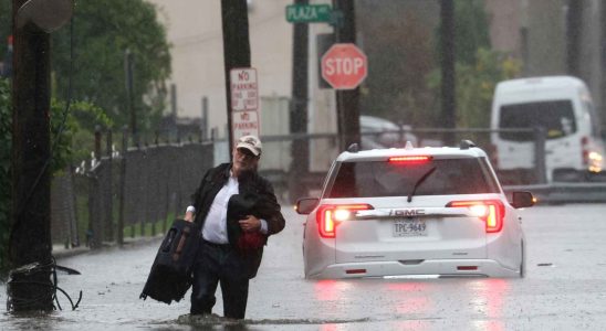 New York declare letat durgence en raison des fortes pluies