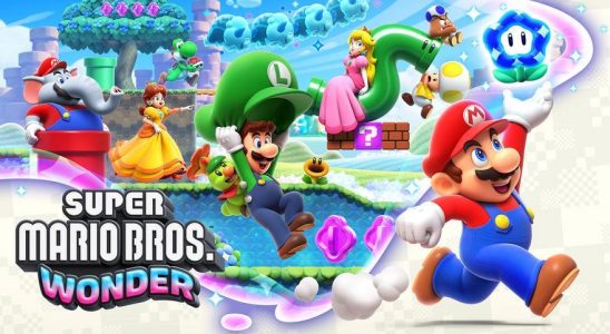 Nintendo Switch Super Mario Bros Wonder est vu en