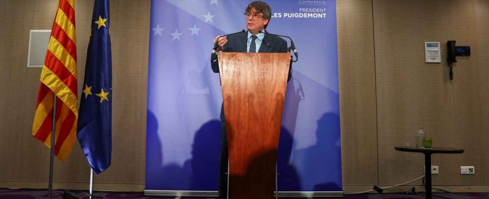 Puigdemont reclame une amnistie totale et la fin de la