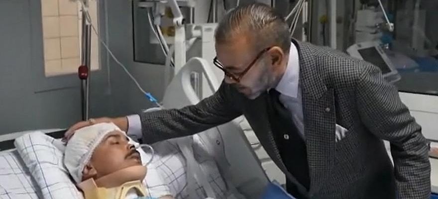 Tremblement de terre au Maroc Mohamed VI rend visite