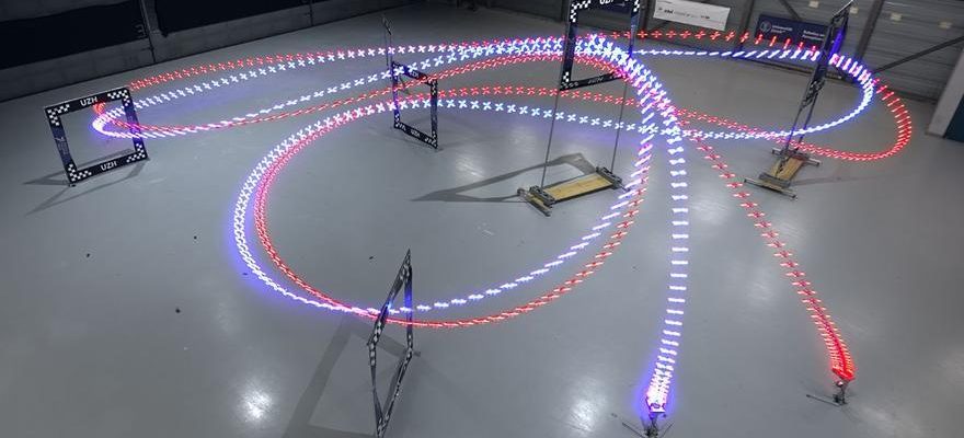 Un drone pilote par une IA est le plus rapide