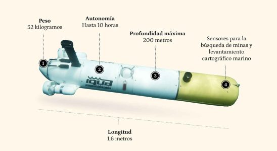Voici Sparus le nouveau drone sous marin de la marine espagnole