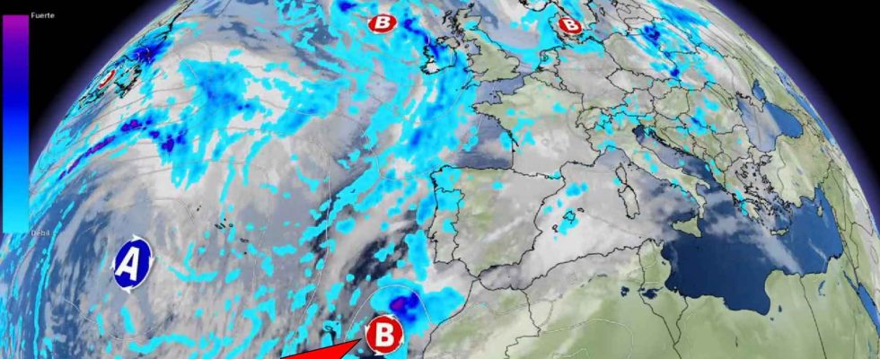 Aemet met en garde contre de la pluie toute la