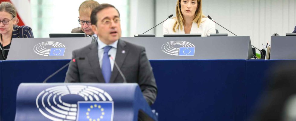 Albares appelle le Parlement europeen a eviter a tout prix