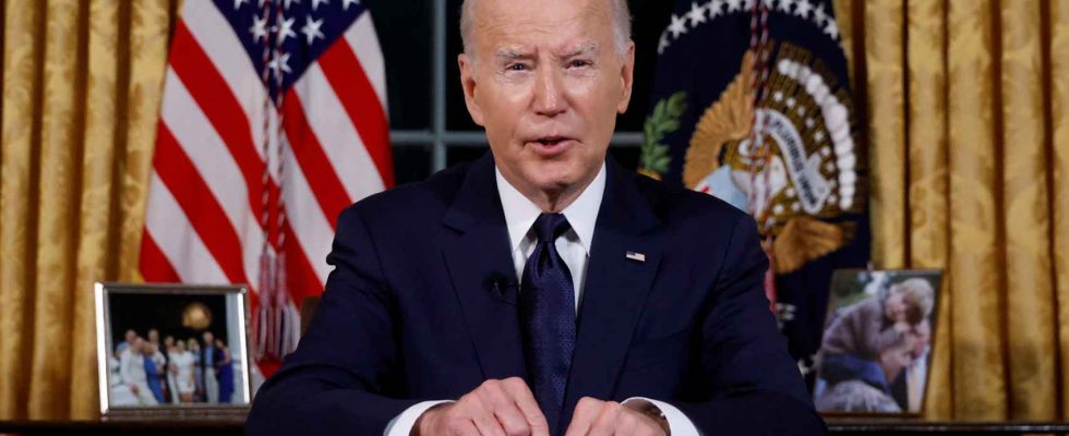 Biden appelle a lunite des Etats Unis et demande au Congres