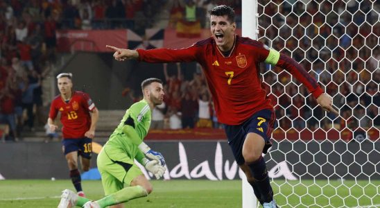 Espagne 2 0 Ecosse Morata mene la victoire de lEspagne