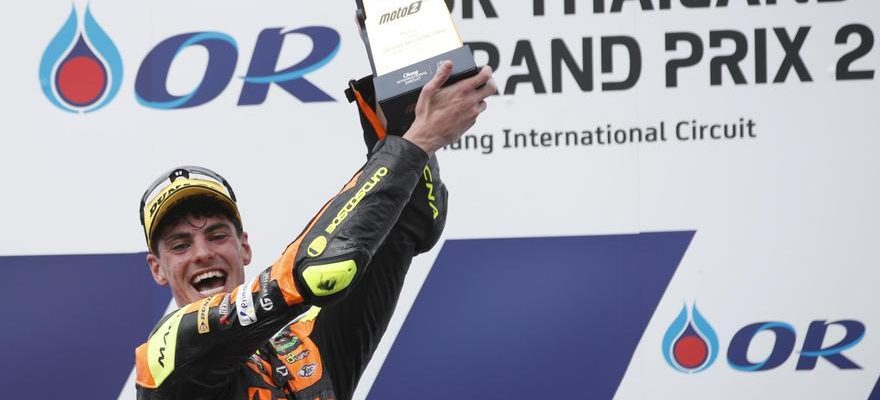 Fermin Aldeguer vainqueur du Moto2 2023 sur le Circuit International