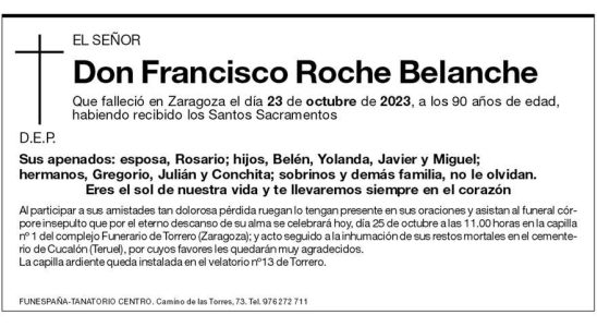 Francisco Roche Belanche