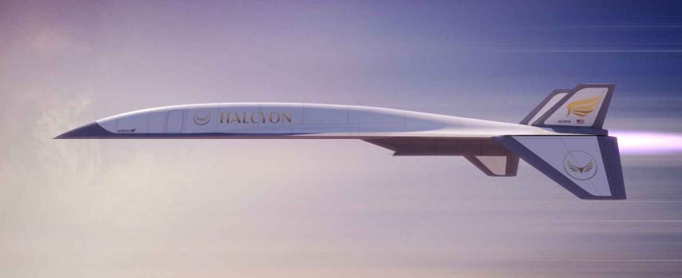 Halcyon le Concorde hypersonique qui transportera 125 personnes