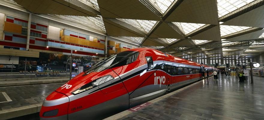 Iryo supprime le premier train entre Saragosse et Madrid
