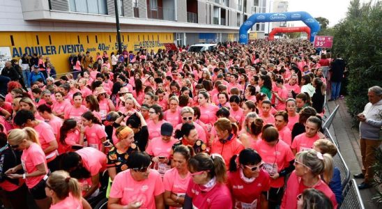 La course feminine inonde les rues de Saragosse de couleur
