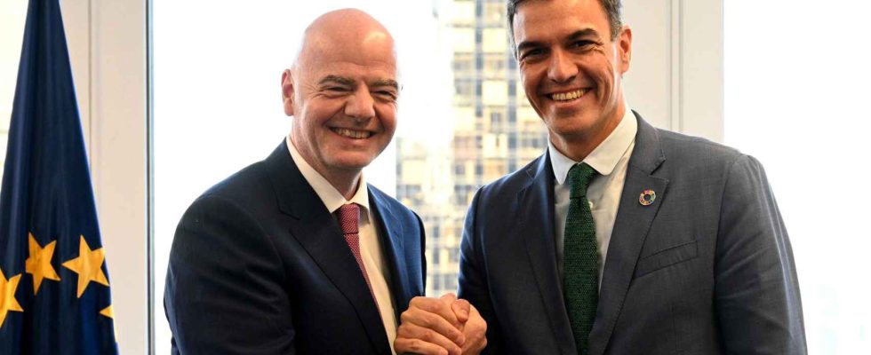 La rencontre entre Infantino et Sanchez aux Etats Unis il y