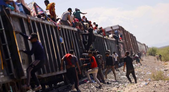 Larret des trains entre le Mexique et les Etats Unis revele