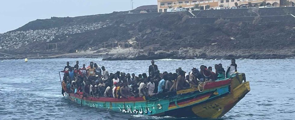 Larrivee de migrants aux iles Canaries depasse celle de toute