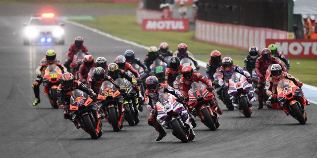 Le MotoGP au Japon sest arrete apres douze tours Martin