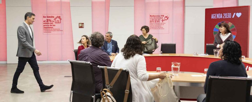 Le PSOE expose pour la premiere fois le scenario dune