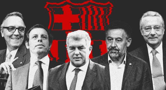 Le diner des 5 derniers presidents du Barca pour unifier