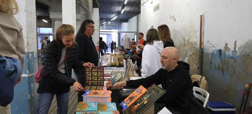 Le marche du livre revient au coeur du quartier de