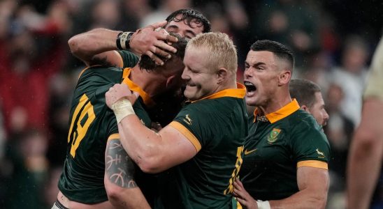 Les joueurs de rugby sud africains assures de la finale de