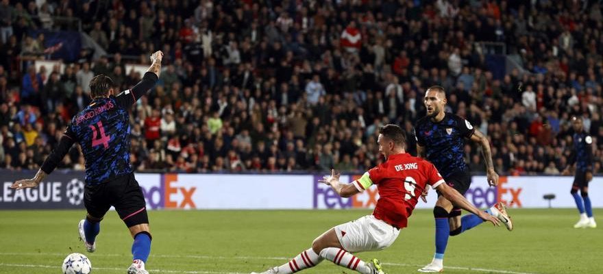 Ligue des Champions PSV Seville en images