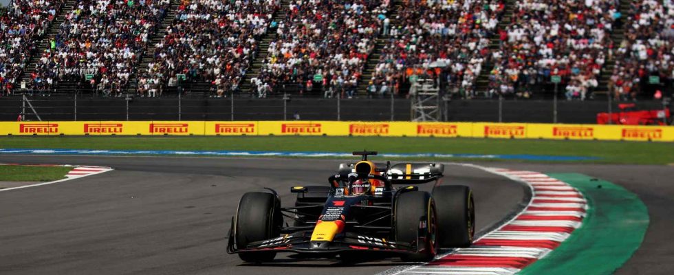 Max Verstappen regne sur le GP du Mexique avec un