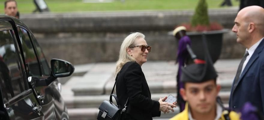 Meryl Streep arrive a Oviedo pour assister a la remise