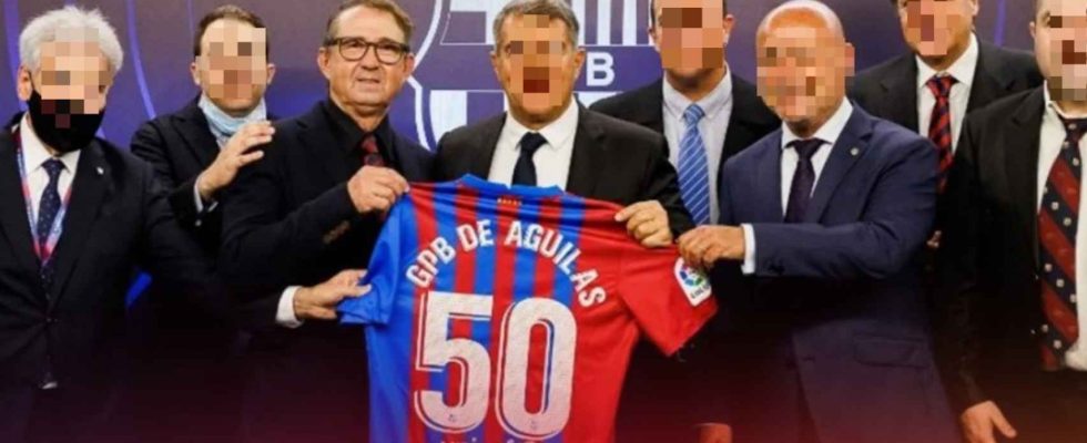 Miguel Angel president du club des supporters du Barca de